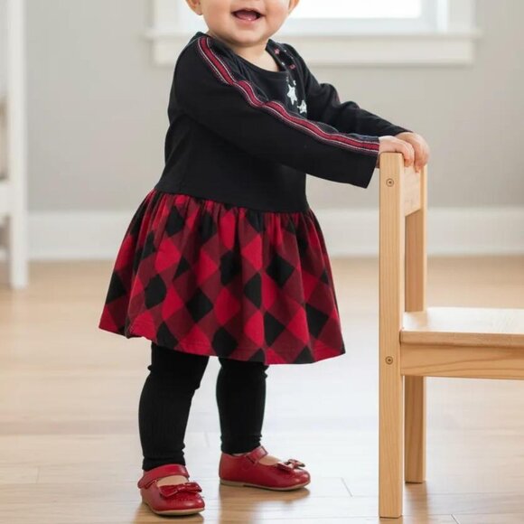 Nano Starry Sparkle Long-Sleeved Dress size 12 Months - Picture 10 of 11